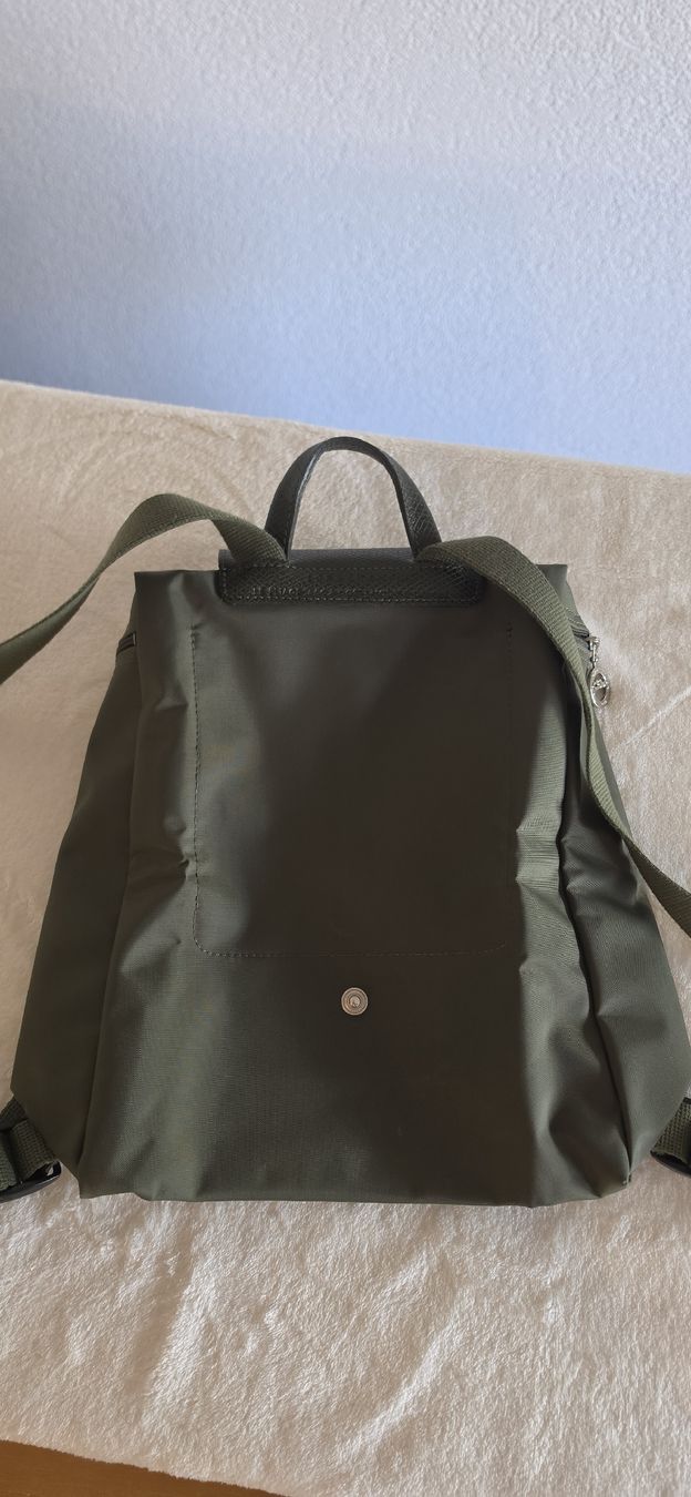 Longchamp Rucksäcke: Longchamp Le Pliage Backpack – Dark Green – Gebraucht aus Nyon von mic_k9d6 1