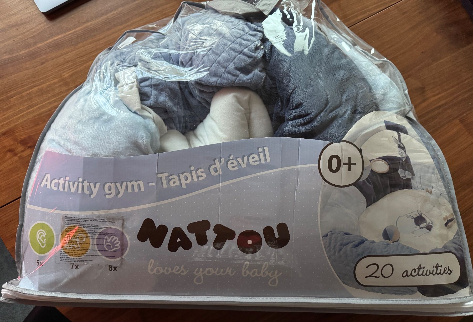 Spielmatte: Nattou, Activity Gym, Spielbogen mit Krabbeldecke – Gebraucht aus Horgen von Auction-Kings 1