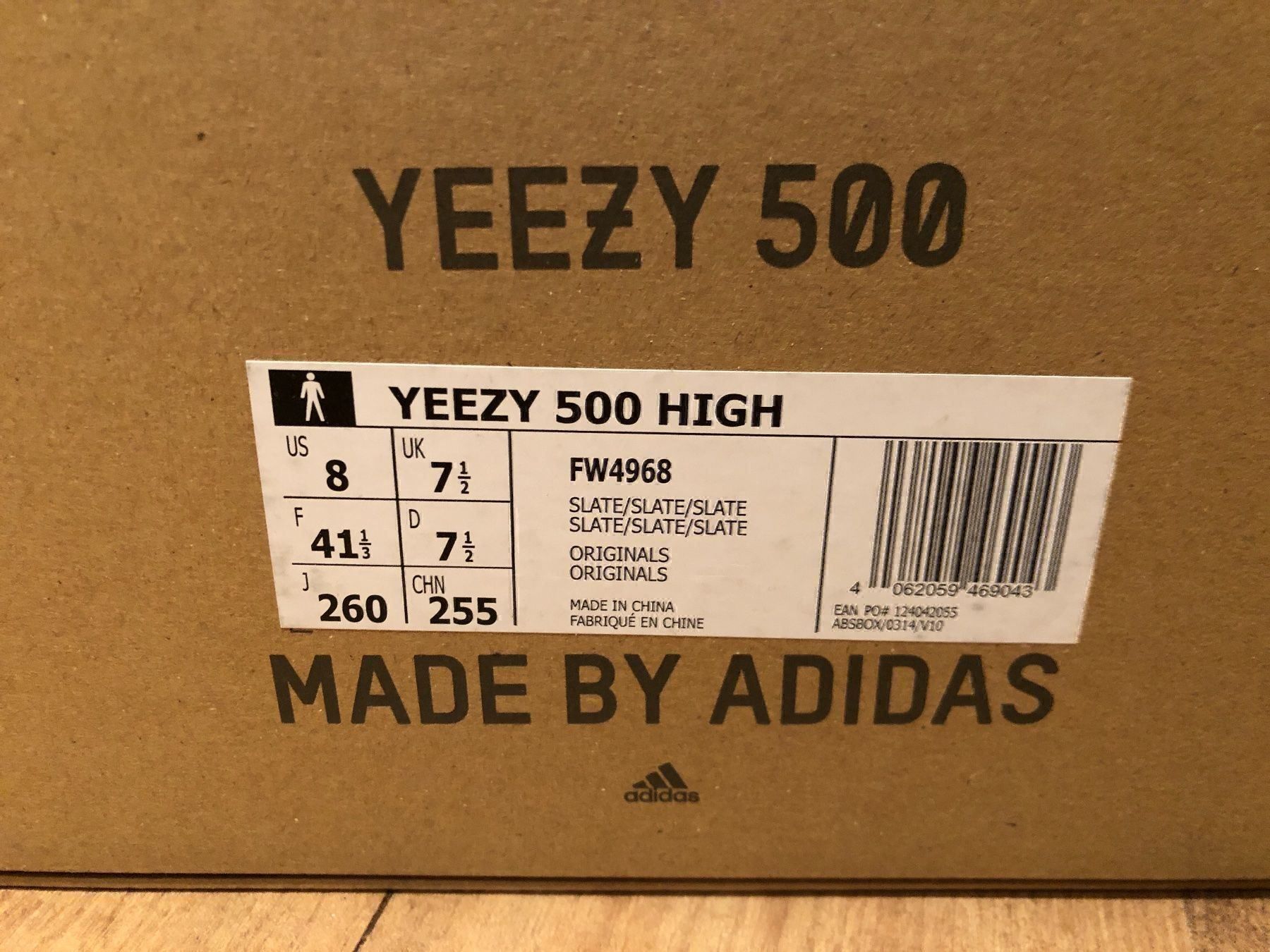 Adidas Scarpe da uomo: Yeezy 500 High US 8 – Nuovo e nell'imballaggio originale da Walkringen venduto da buetzu08 2