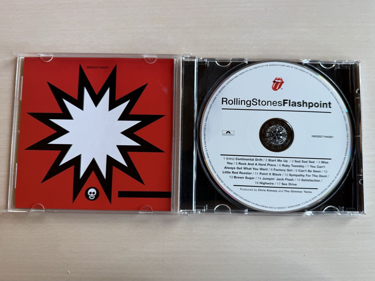 CD: Rolling Stones Flashpoint Live CD  – Usato da Oberried Brienz venduto da Chyara 2