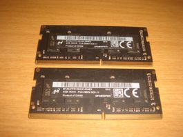 2 stück 4gb ddr4 2666 RAM für Laptop.