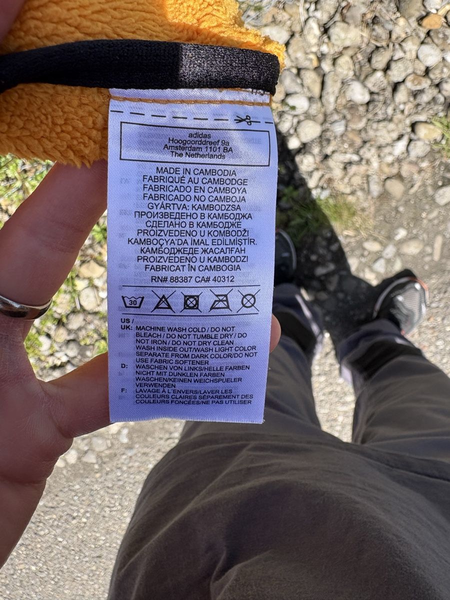 Adidas Giacche: Adidas Sportjacke Orange Gr. M – Usato da Glattbrugg venduto da Pischte.Brockenhaus 3