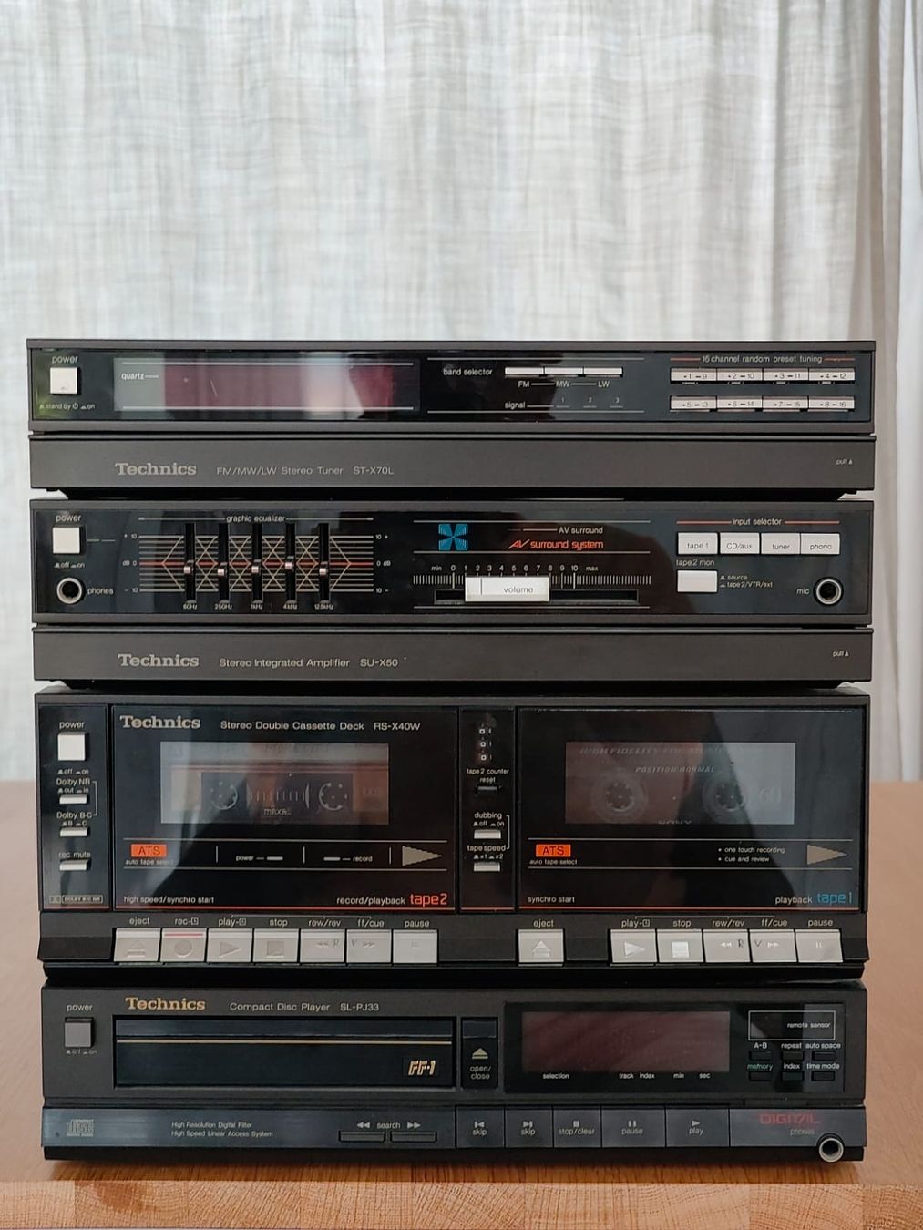 Technics Multimediaplayer & Streamer: Technics Hifi Anlage Tuner Verstärker Deck CD Player – Gebraucht aus Gelterkinden von mfe123 8