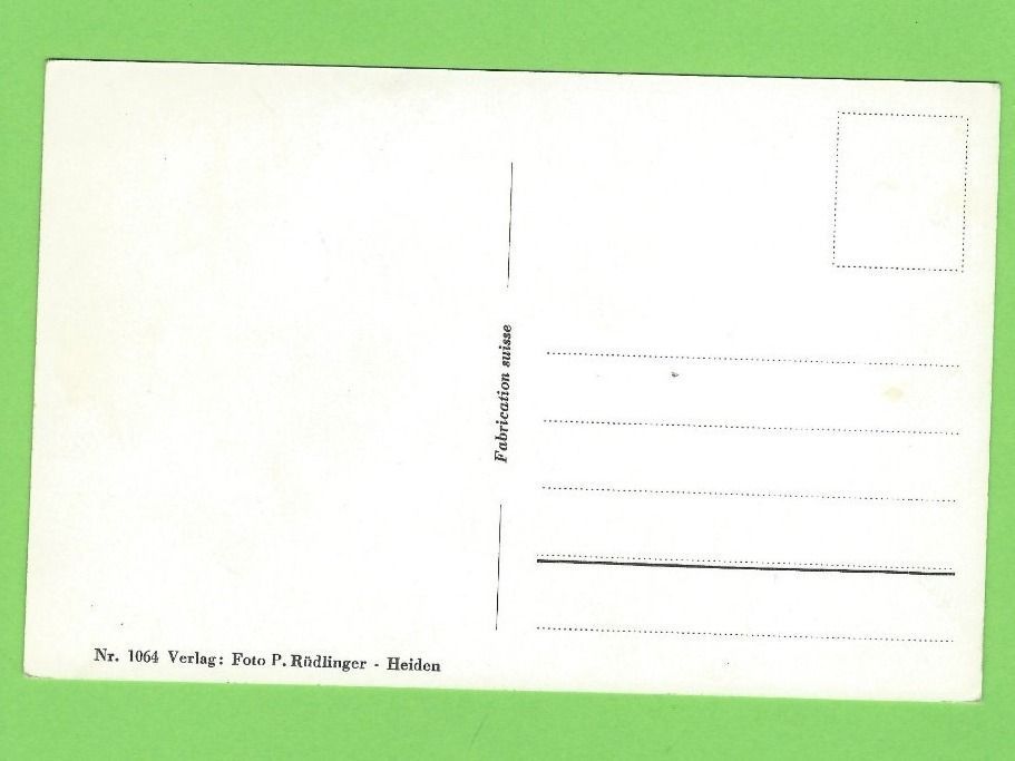 Cartoline postali: Kurort Heiden – Usato da Zürich venduto da t24_de 1