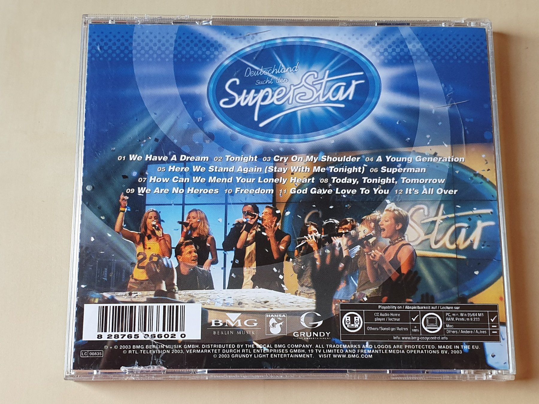 CD: Deutschland sucht den Superstar United – Usato da Stansstad venduto da collectorsshop 1