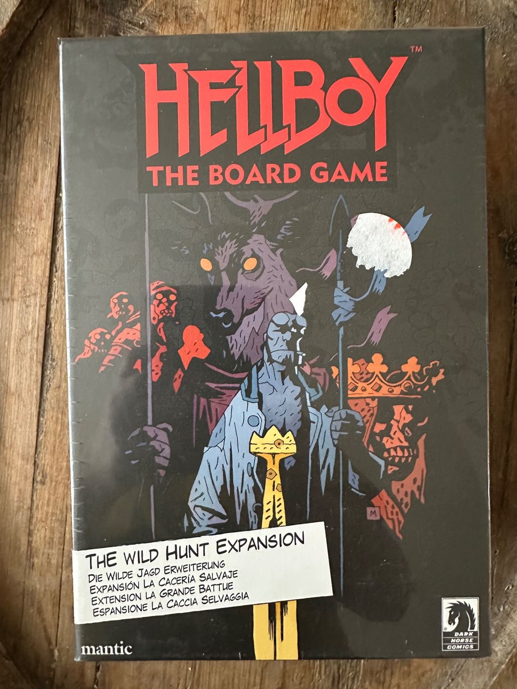 Giochi: Hellboy Brettspiel-Erweiterung "The Wild Hunt" – Nuovo e nell'imballaggio originale da Teufen AR venduto da games-garni-teufen