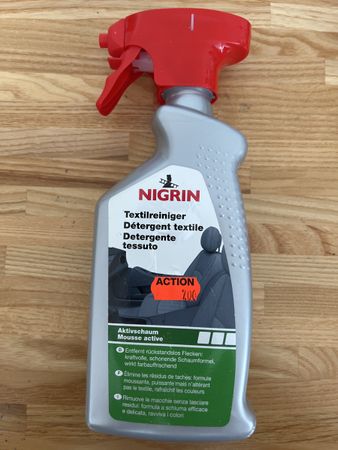 NIGRIN Textilreiniger Autositzreiniger Aktivschaum Neu!