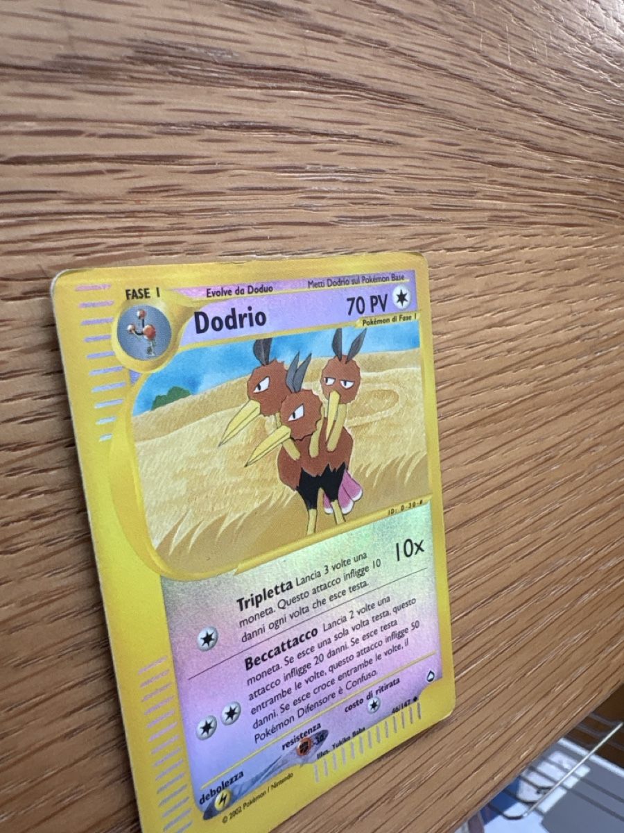 Pokémon Sammelbilder & Trading cards: Pokemon, Dodrio (Dodri), Aquapolis, Reverse Holo – Gebraucht aus Zürich von el_marcel 1
