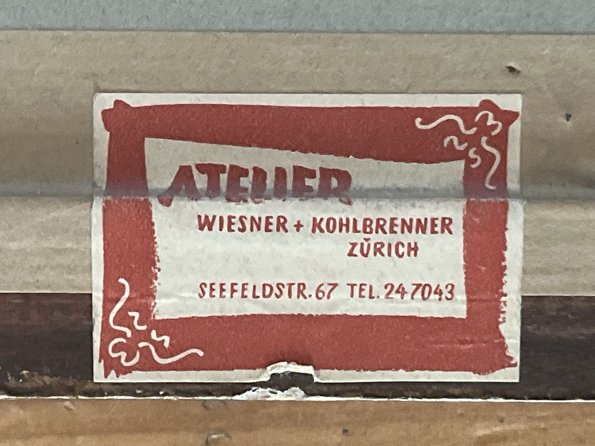 Tableaux: Wunderschönes Aquarell – D'occasion à Niederurnen par gebrauchtbrauchbar 3