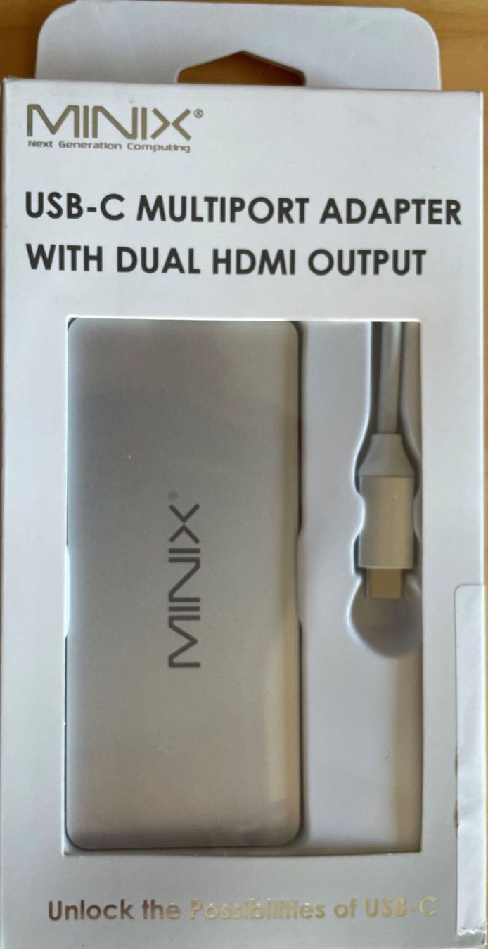 MINIX Unità & Adattatore: Minix Neo-C Plus USB-C Multiport Adapter – Nuovo e nell'imballaggio originale da Genestrerio venduto da DennoPC
