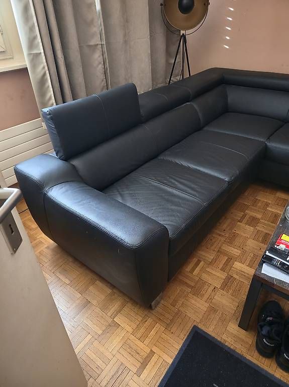 Divani: Canapé lit en cuir véritable  – Usato da Grand-Lancy venduto da nor_ltq8 1