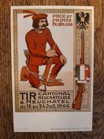 AK Postkarte Tir Cantonal Neuchâtelois, Schützenfest 1906