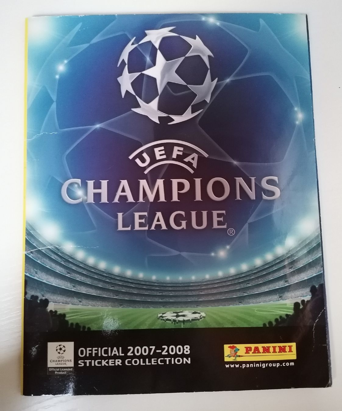 Panini Album: Champions League 2007-2008 Stickeralbum – Usato da Neuenegg venduto da butterfly898