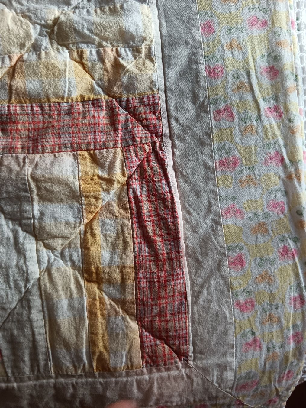 Biancheria da letto: patchwork doppel bettüberwurf – Usato da Ambrì venduto da Maerz87 7