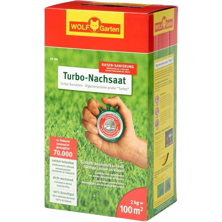 WolfGarten Rasendünger Turbo Nachsaat 2Kg Kaufen auf Ricardo