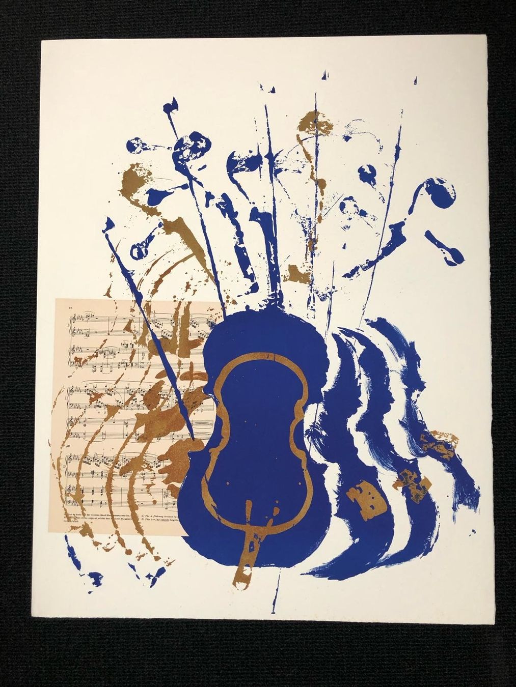 Grafica & Litografie: Violon Bleu - Arman – Nuovo (secondo la descrizione) da Lausanne venduto da gfchs