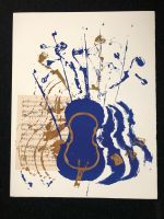 Violon Bleu - Arman