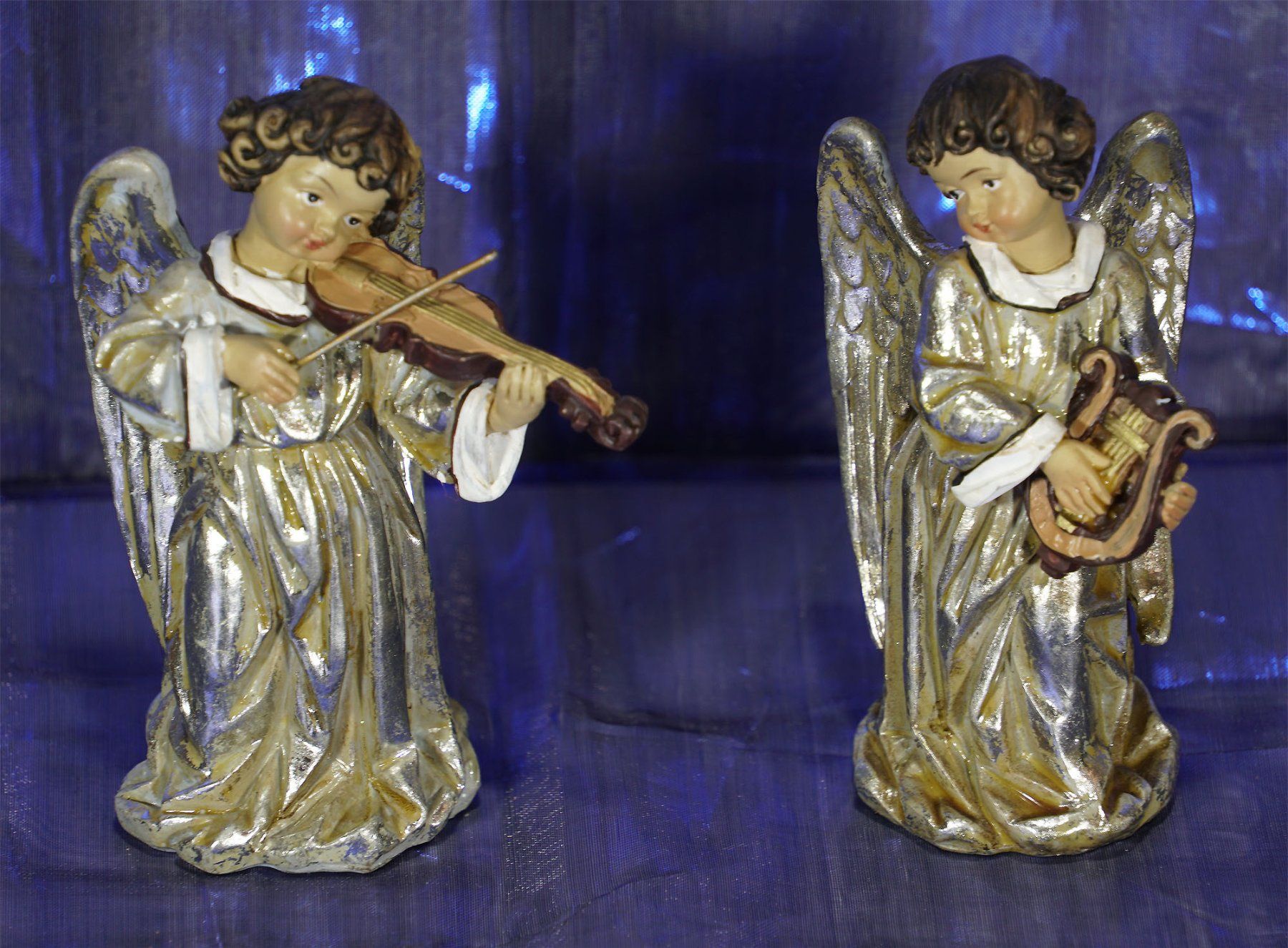 Tutte le decorazioni: Paar liebliche Engelfiguren – Usato da Meggen venduto da Brockitare 3