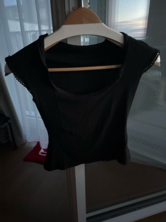 Damen Top schwarz