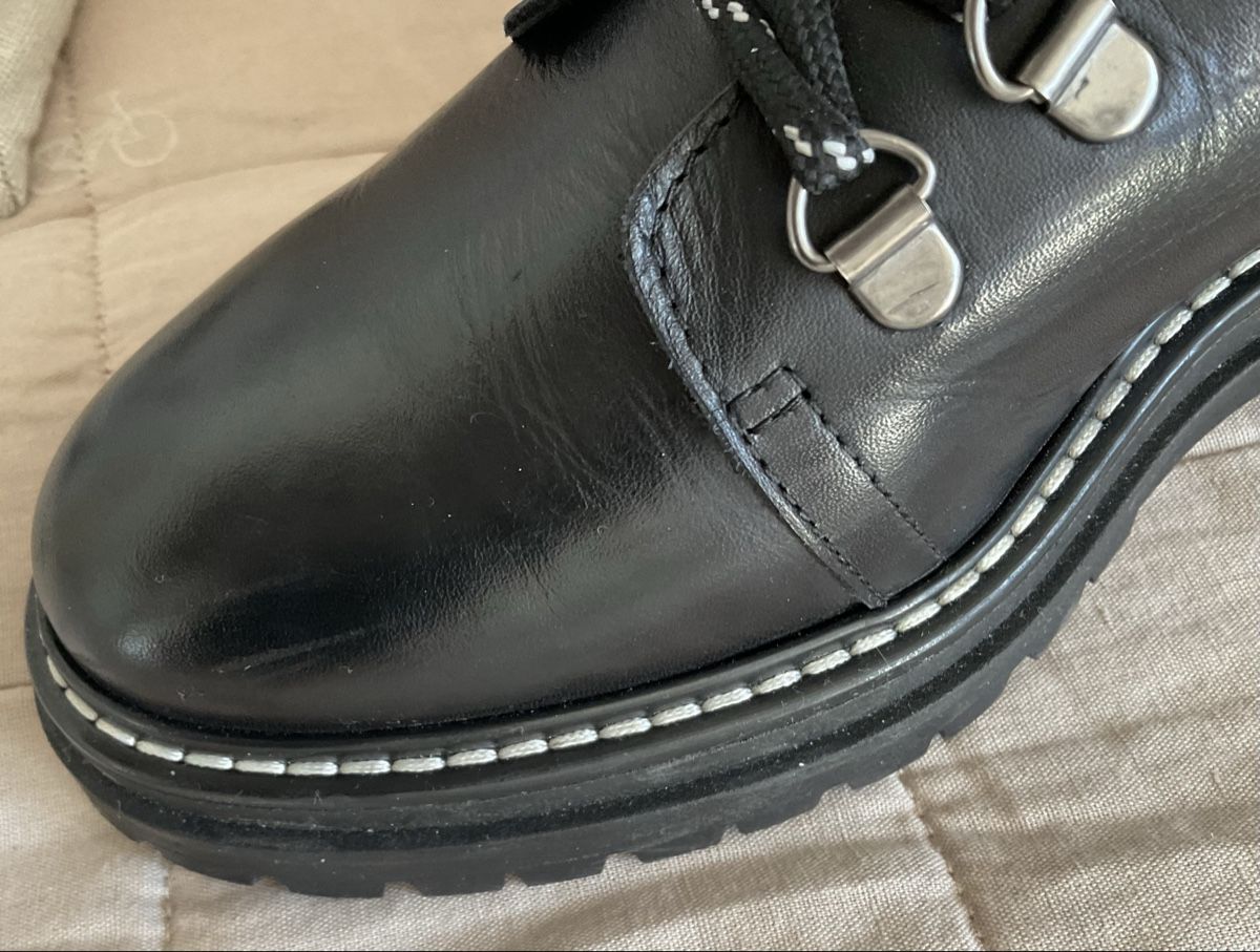 Herrenschuhe: Bottines WHISTLES en cuir noir - pointure 38 – Neu (gemäss Beschreibung) aus Corseaux von Mililaforet75 5