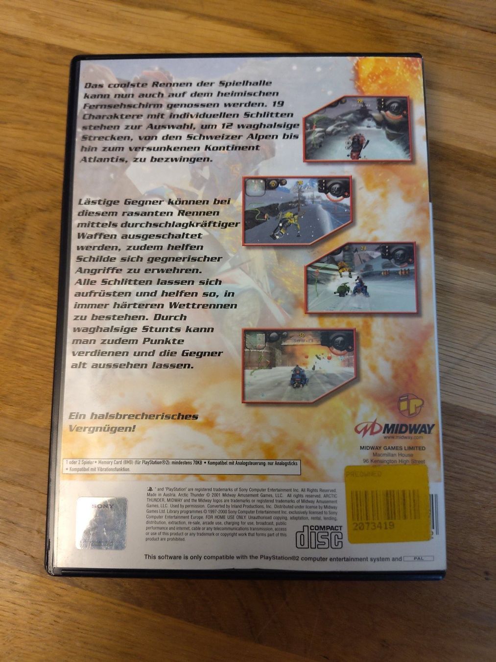 Sony Giochi: Arctic Thunder - Playstation 2 – Usato da Kloten venduto da SuperRetroPixels 1