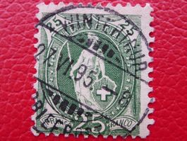 1895: Stehende: Nr.67C mit Vollstempel: WINTERTHUR (ZH)