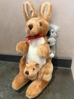 🦘 Känguru mit Baby & Koala Plüschtier – ca. 35 cm