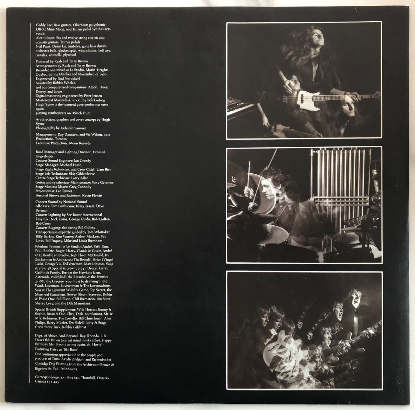 Schallplatten: RUSH - MOVING PICTURES – Gebraucht aus Poliez-Pittet von Newtown-Records 2