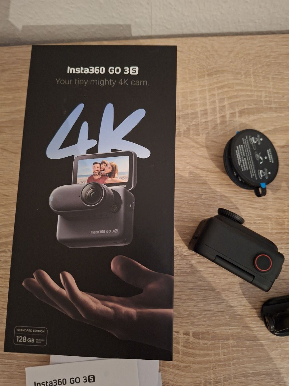 Insta360 Action Cam: Insta360 Caméra d’action GO 3S 128 GO Noir – Gebraucht aus Granges-Paccot von basduruz17 3