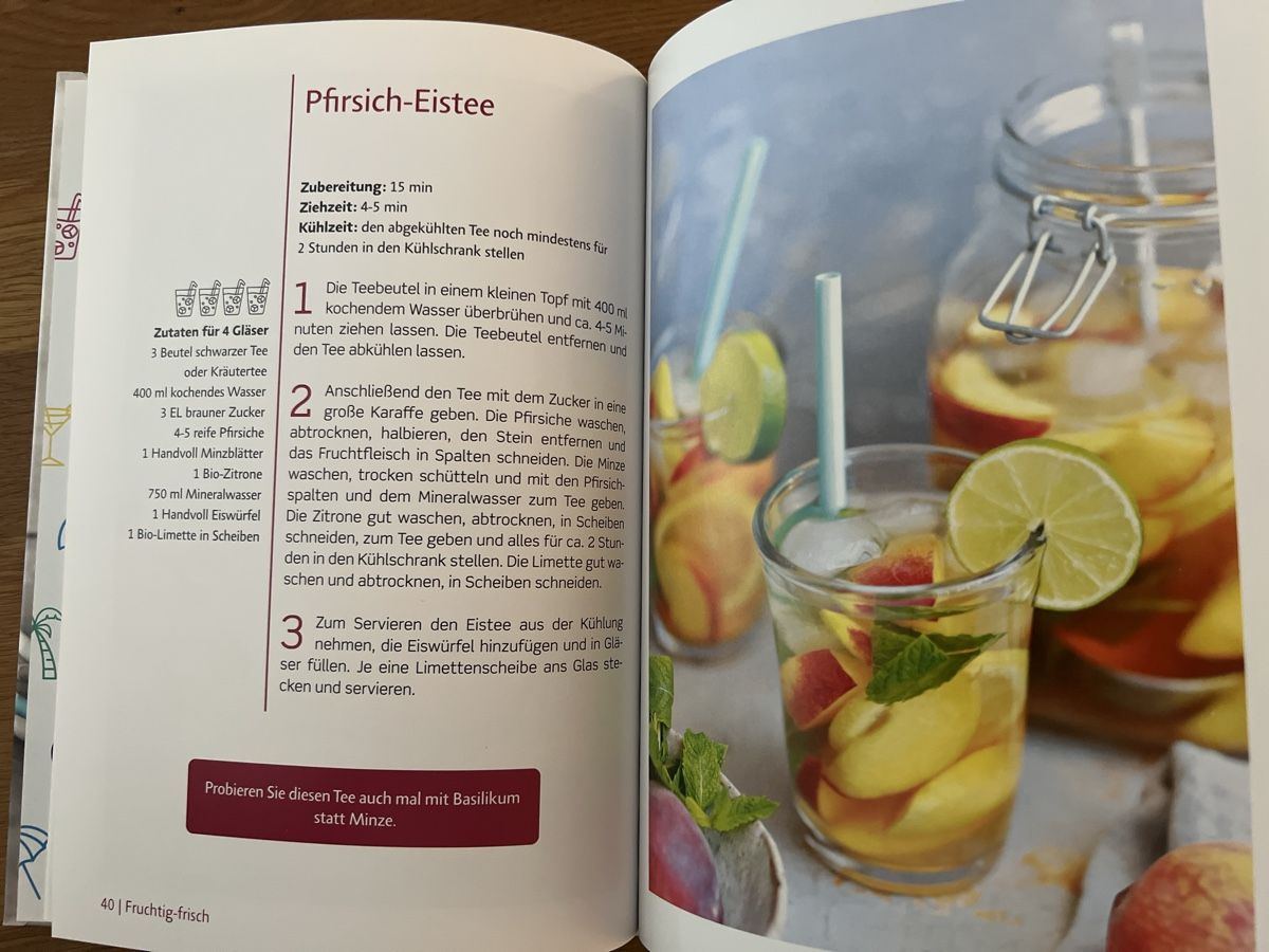 Libri: Kochbuch Eistee selbst gemacht   neu – Nuovo e nell'imballaggio originale da Uznach venduto da Passtgut 2