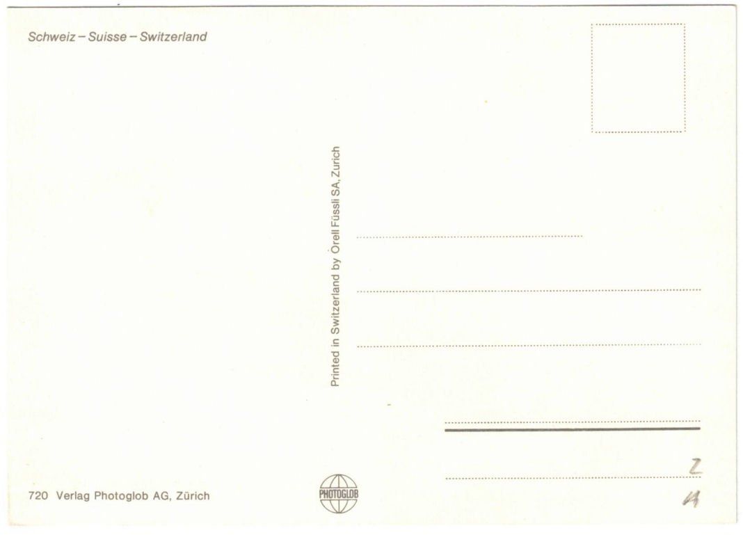 Cartoline postali: St. Moritz - 4 Bild AK Piz Nair – Usato da Binningen venduto da Mountainrider 1