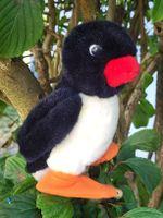 🖤🧡 Süsser 90er Jahre Pingu Plüsch HEUNEC 
