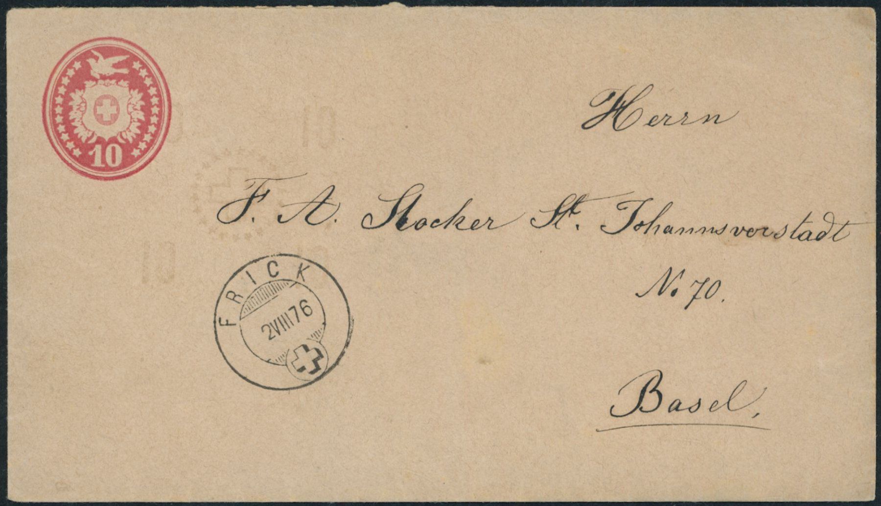 Tous les timbres: AG Frick - Tüblibrief – D'occasion à Schindellegi par leecollect