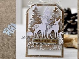 Stanzschablone Nr.173, Weihnachten (Sizzix geeignet)