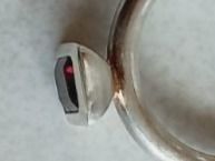 Ringe: Dureco Silber Fingerring mit Granat Stein. G57 – Neu und originalverpackt aus Winistorf von acreativ 3