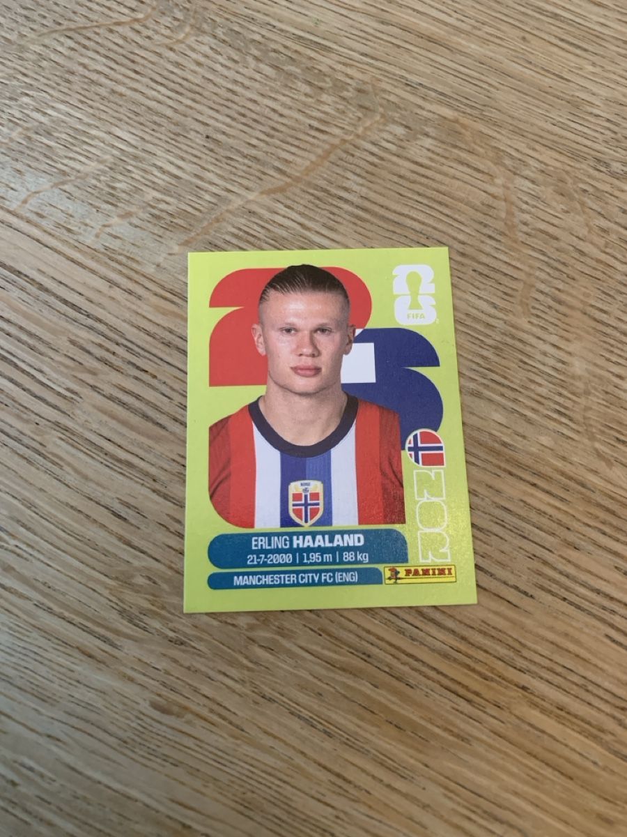 Panini Sammelbilder & Trading cards: Panini Erling Haaland – Neu und originalverpackt aus Frauenfeld von Pippilotta1234