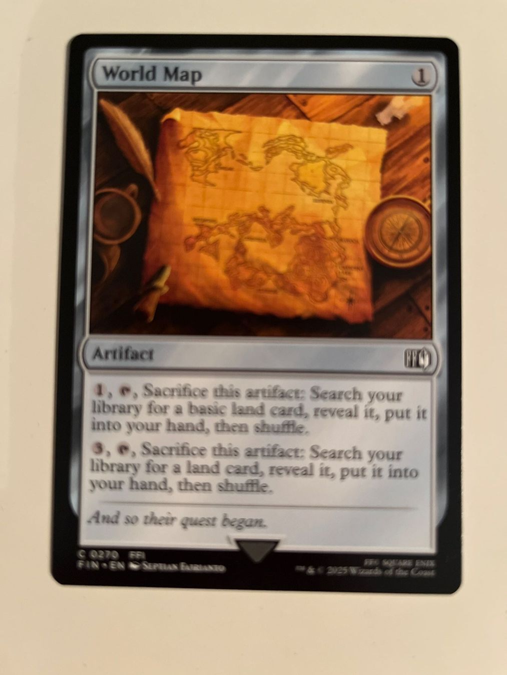 Magic The Gathering Sammelbilder & Trading cards: 1 x World Map - Magic: The Gathering - MtG – Gebraucht aus Kriens von Shadi1980