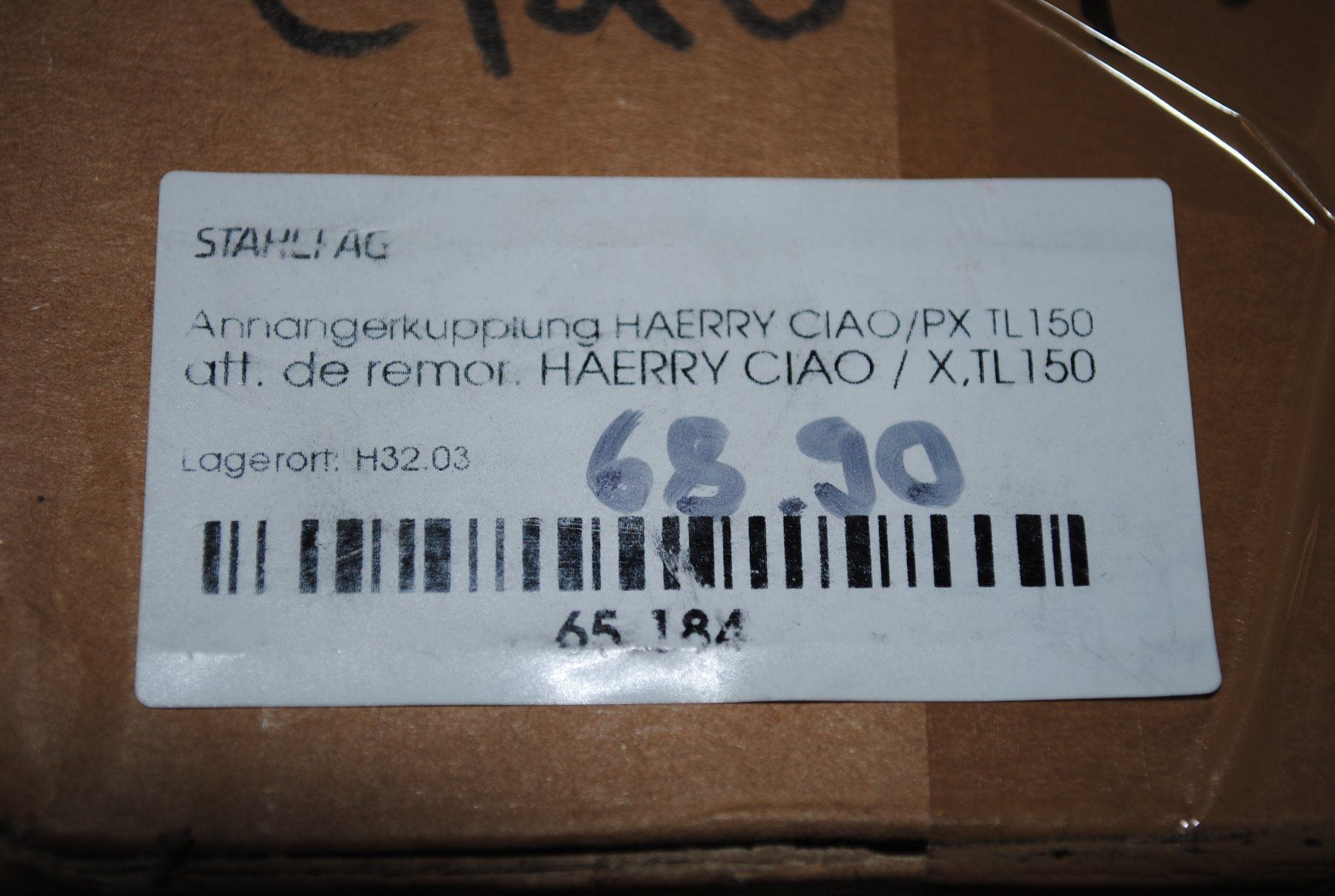 Piaggio Parti ricambio per ciclomotori: AHK HAERRY Piaggio PX TL 150 – Nuovo (secondo la descrizione) da Subingen venduto da Baergarage 5
