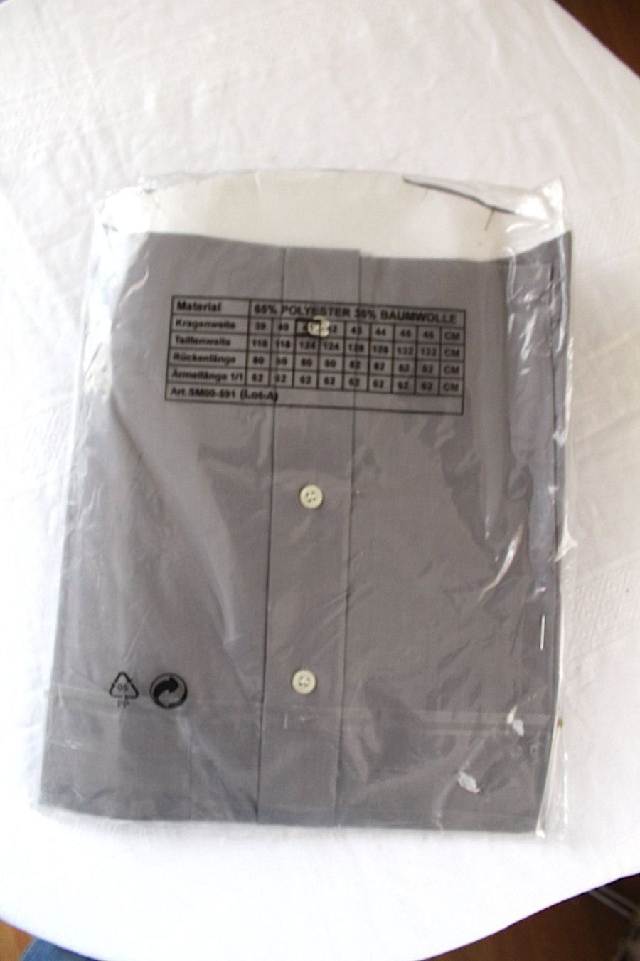 Camicie: Neues Herrenhemd , Enzo Collection, Langarm ,Gr. 41 – Usato da Locarno venduto da madame-tus-sauds 1