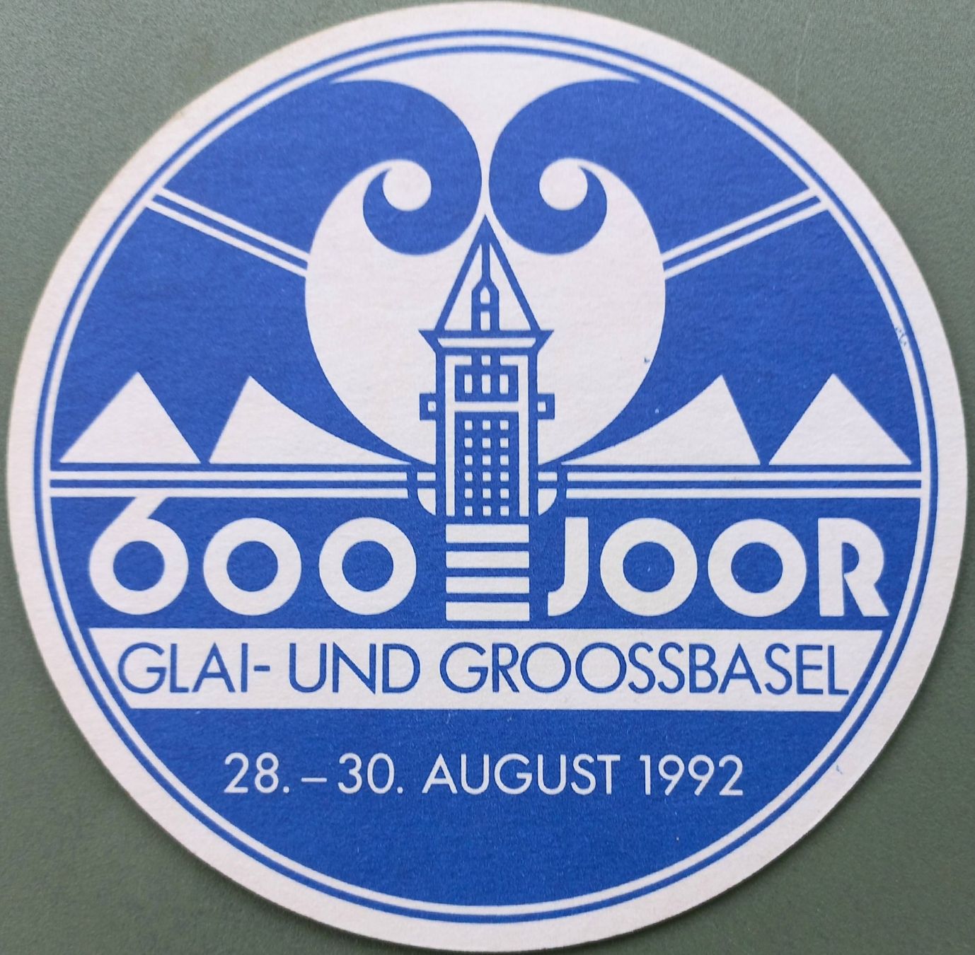 Warteck Untersetzer: Bierdeckel - Warteck - CH – Gebraucht aus Niederuzwil von lubimaja