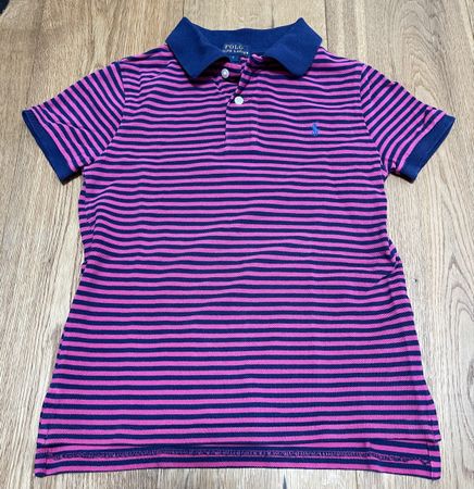 Polo Ralph Lauren Gestreiftes Polo-Shirt - Grösse 7 Top