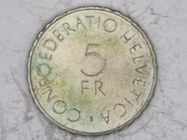 Tutti le monete: Gedenkmunze 5 FR 1963 Silber – Usato da Bure venduto da chap981 1
