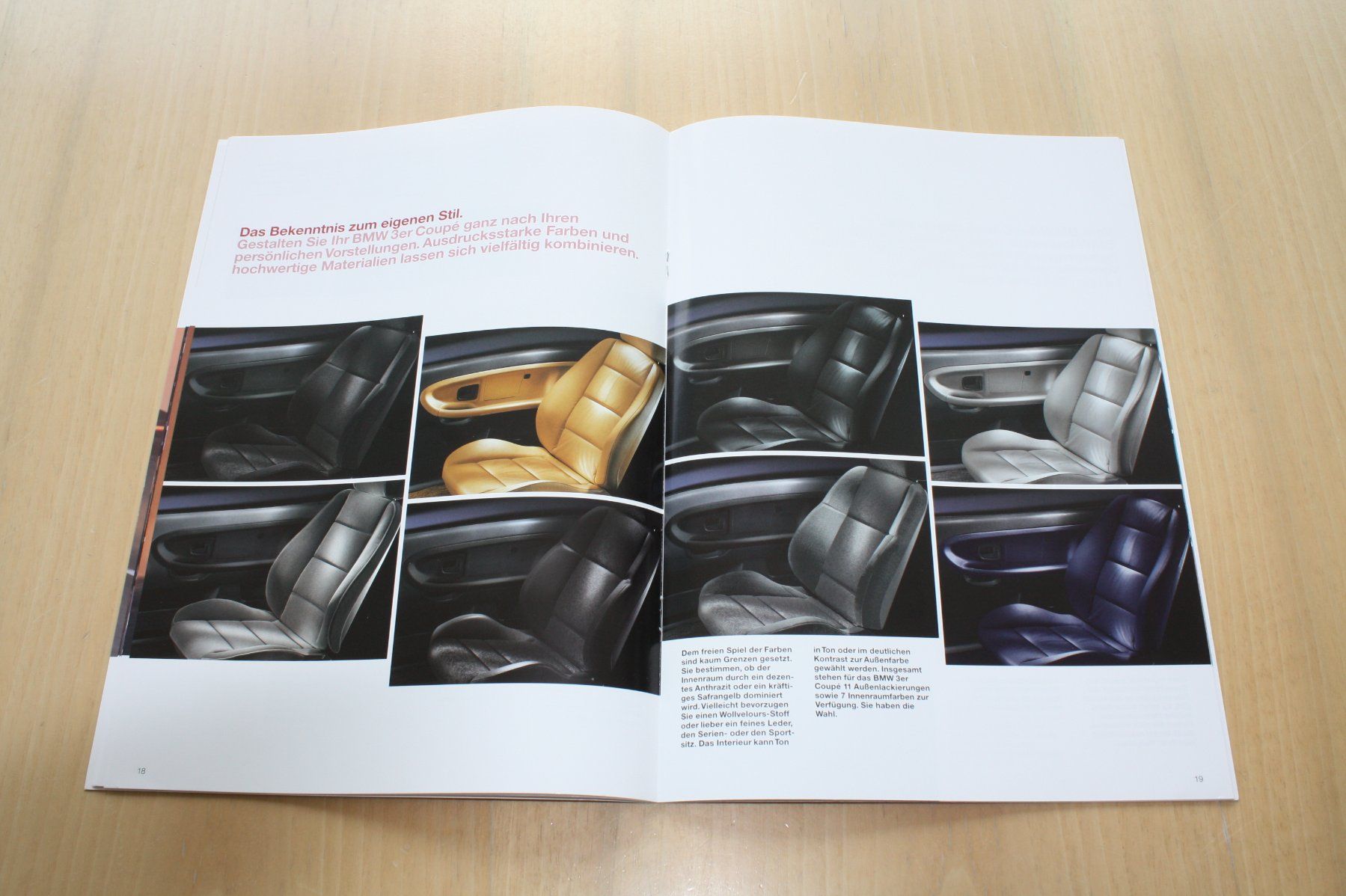 BMW Documenti: BMW 3er Coupe Prospekt 1997 – Usato da Wikon venduto da erwin400 7