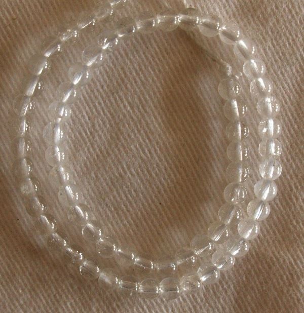 Edelsteine: Bergkristall, Beads 7mm – Neu und originalverpackt aus Rümlang von 21f