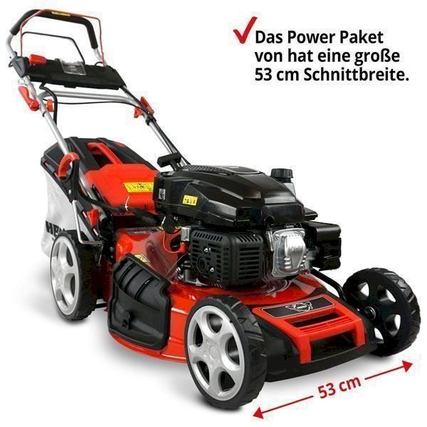Tagliaerba: Hecht 554 SxE Benzin Rasenmäher – Nuovo e nell'imballaggio originale da Bottighofen venduto da zaap 2