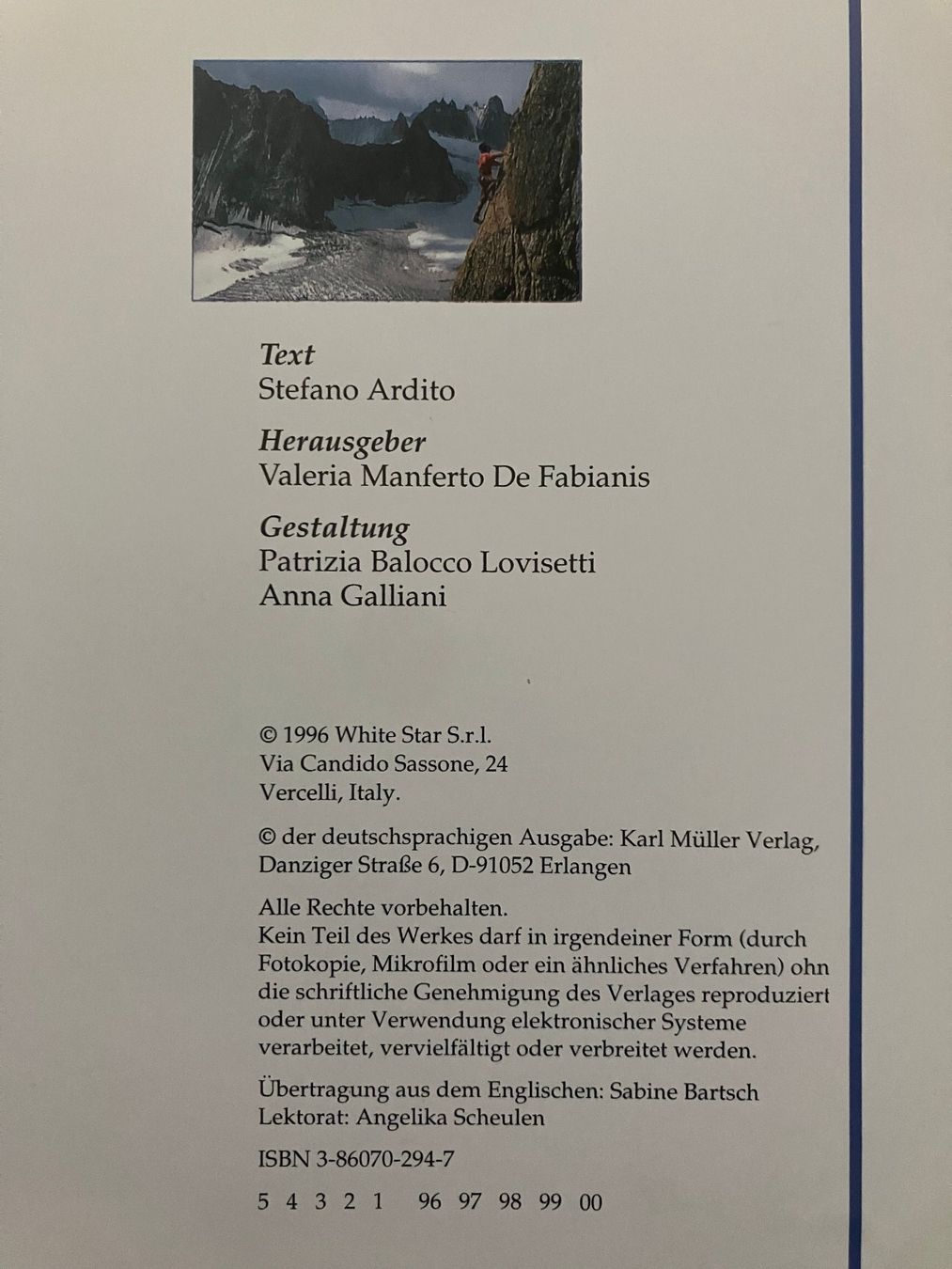 Libri: Mont Blanc, Fachbuch Bergsteigen – Usato da Riedholz venduto da mastercom 4