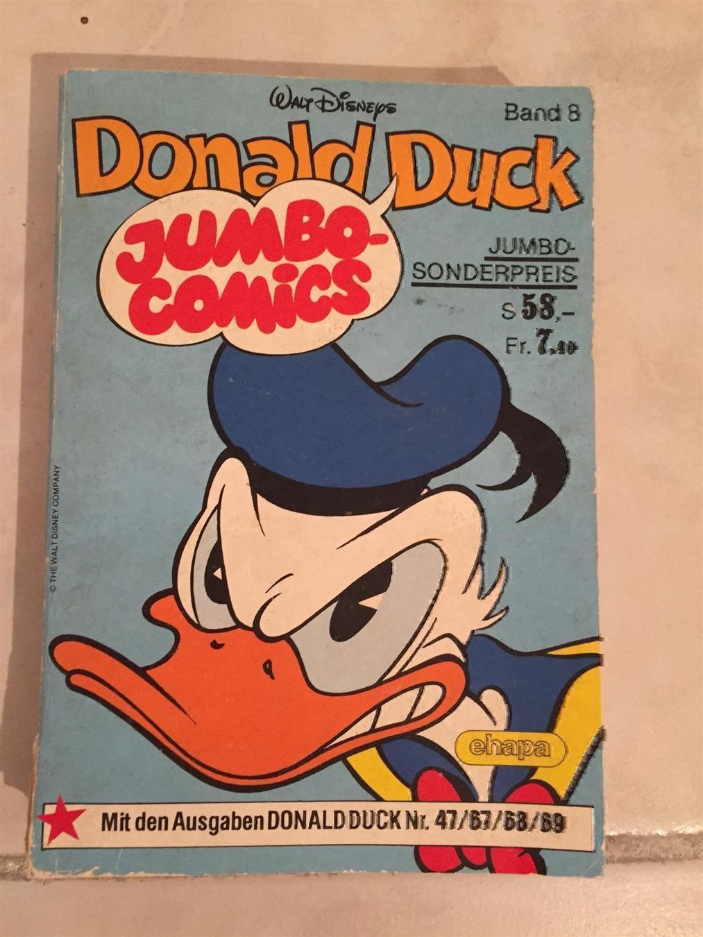 Fumetti: Donald Duck Jumbo Comics 8 – Usato da Cormagens venduto da Bonsai111