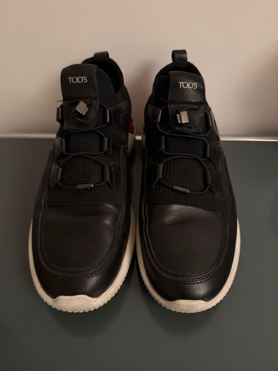 Tod'S Scarpe da uomo: TOD'S no code j gr 41 Herren Sneaker Schwarz Leder – Usato da Neuhausen venduto da ddelucia87 1