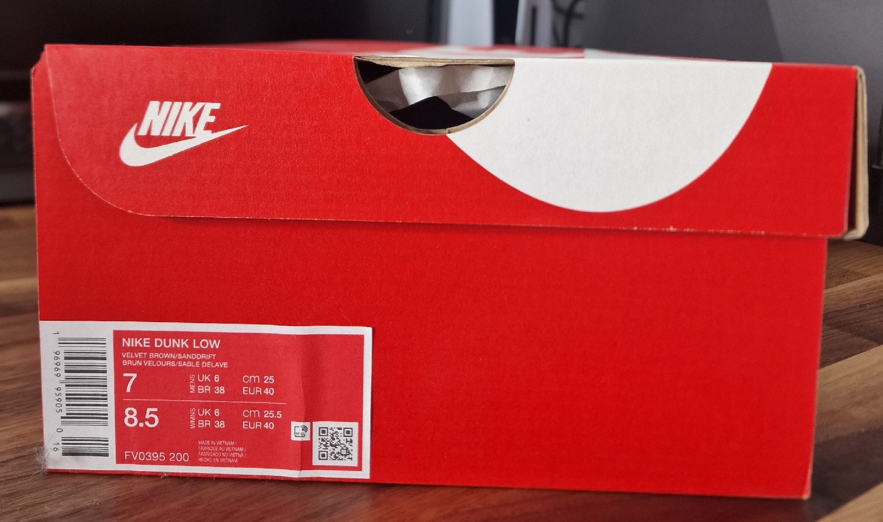 Scarpe da uomo: Nike Dunk Low Red Panda "Velvet Brown/Sanddrift" Gr. 40 – Nuovo e nell'imballaggio originale da Schlieren venduto da jen_x559 2