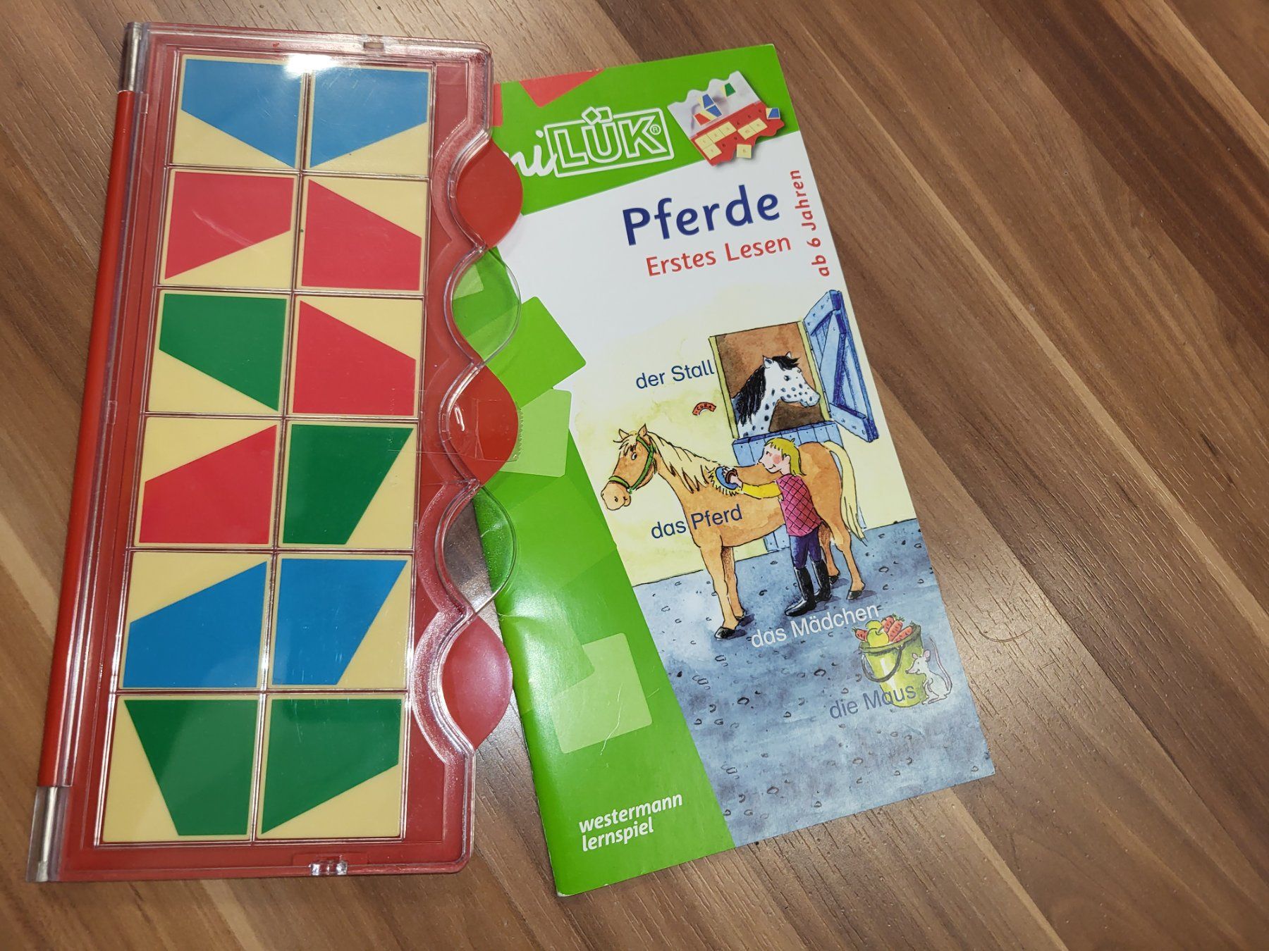 Spiele: mini Lük Kasten plus Pferde erstes LesenK1 – Gebraucht aus Schwarzenburg von flamingo1970